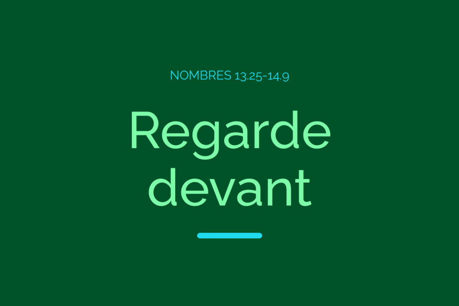 Regarde devant